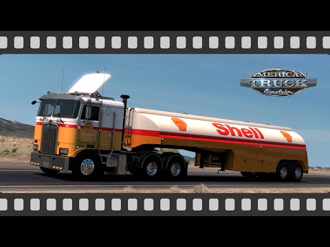 ATS] 717 Shell in the U.S. / Kenworth K100 - 50's Fruehauf