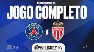 Thumbnail of JOGO COMPLETO: PSG X MÔNACO | LIGUE 1 26/27 | 3ª RODADA