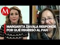 Margarita Zavala va por diputación por el bien de México