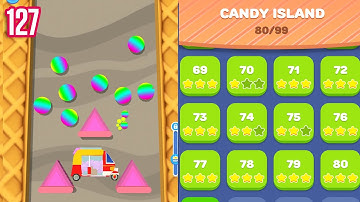 SAND BALLS CANDY ISLAND ALL LEVELS 80 GAMEPLAY WALKTHROUGH PART 127
