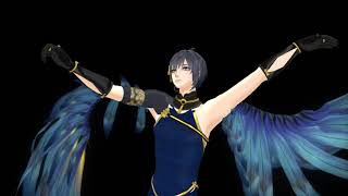 MMD: Kiss B by Jaejoong Wing ver.( Breathe On Me motion)