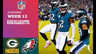 Philadelphia Eagles vs Green Bay Packers Highlights HD | NFL Week 12 | November 27, 2022