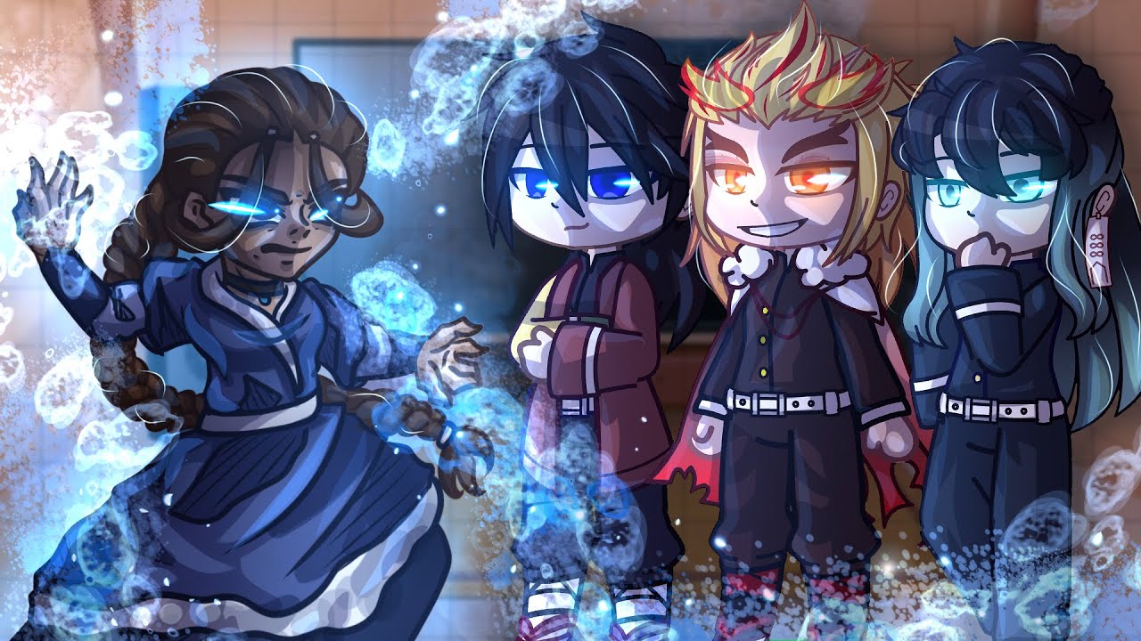 Hashiras React To Katara As Giyuu’s Daughter // Gacha React