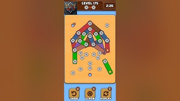 Nuts X Bolts and Screw Puzzle Level 175
