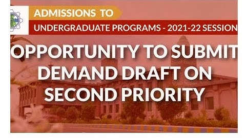 MUET ||Self finance sets announced 2021-2022 Opportunity to submit draft second priority