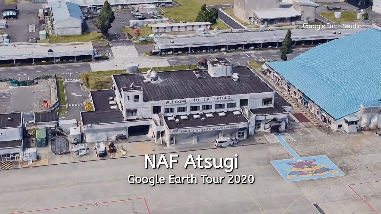 NAF Atsugi Google Earth Tour HD (2020) YouTube