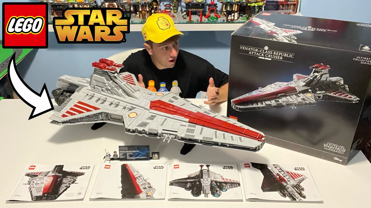 First Look: The New LEGO Star Wars UCS Venator-Class Republic Attack  Cruiser