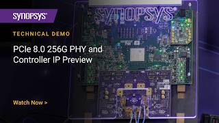 Preview PCIe 8.0 PHY & Controller IP Simulation at PCI-SIG DevCon 2026 | Synopsys