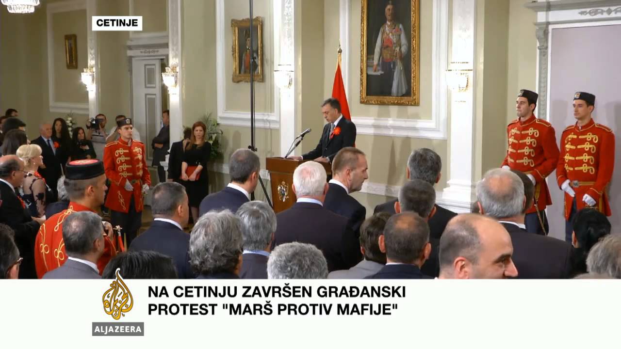 ميليكا مارينوفيتش عند تنصيب فويانوفيتش - الجزيرة البلقان