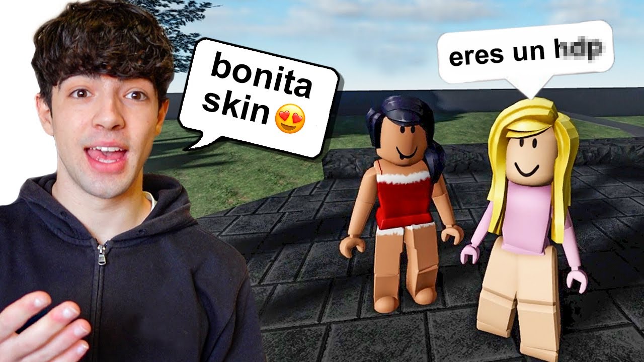 Haciendo Feliz a la Gente en Roblox *sale mal*
