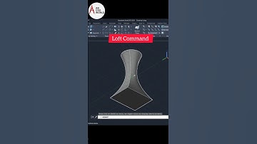 Loft Command in Autocad 3d | Autocad for beginners | #shorts #autocad #abcadworld