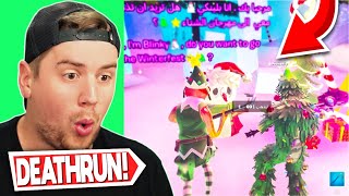 The TALLEST Christmas Deathrun Tower! (Fortnite Creative Mode)