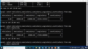 Group by in MySQL class XII by Dr surya pratap singh