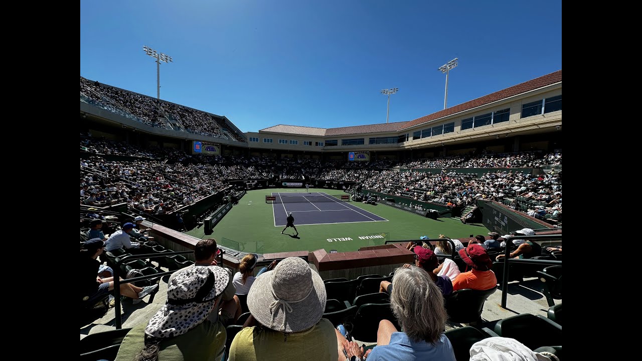 Indian Wells tennis 2025 - YouTube