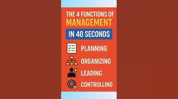 4 functies van management in 43 seconden #functiesvanmanagement #management #shorts