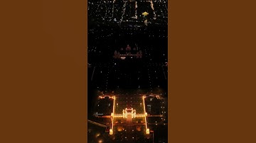 Mysore Palace Lights getting switched | Dasara Celebration | Mysuru Dasara