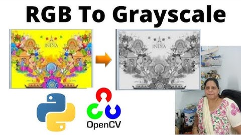 How To Convert RGB Image To Grayscale Using Python OpenCV | Acme SMART Innovations