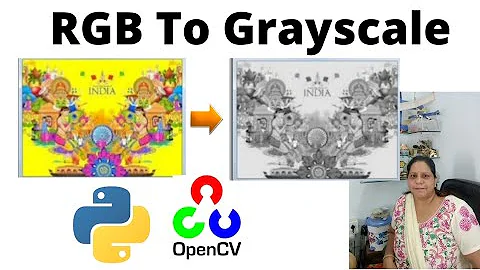 How To Convert RGB Image To Grayscale Using Python OpenCV | Acme SMART Innovations