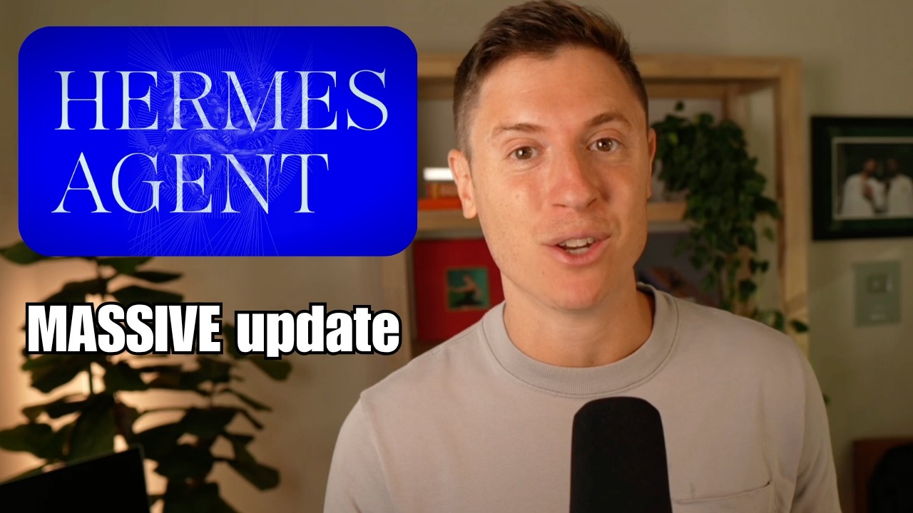 The newest Hermes agent update is unbelievable
