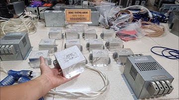 Siêu phẩm lọc đức epcos 30a đúc đặc hàng đẹp lại về ,dây nguồn mạ bạc 5NOCC ,lọc đức đa tầng 80A fus