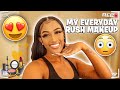 LIFE AS NIQUE VLOG: MY EVERYDAY RUSH MAKEUP ROUTINE + I GOT A FACIAL + SAYING GOODBYE TO MY MOM😔!