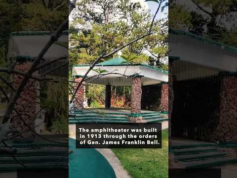 Bell Amphitheater Camp John Hay  #travel #baguiocity