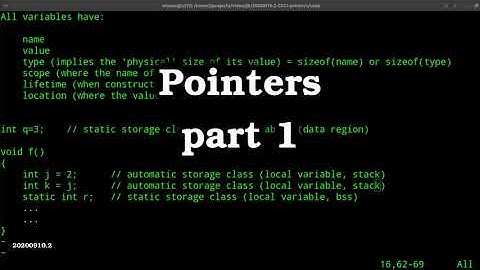 C++ Pointers (part 1)