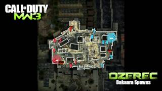 MW3 Tips - Class Is In Session: Bakaara 1/2 - Spawns