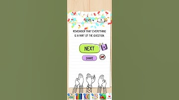 Brain test level 1 to 5 (New game)