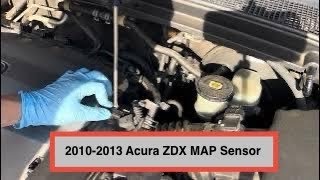 2010-2013 Acura ZDX MAP sensor replacement Manifold Absolute Pressure Sensor DIY repair fix change