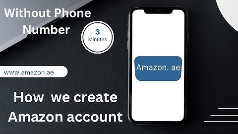 how to create amazon account without phone number