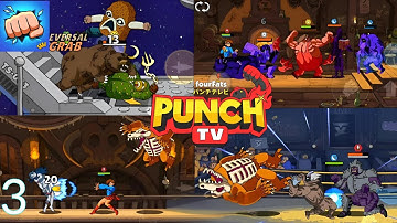 Punch TV - Gameplay Walkthrough Part 3 (Stage 6 to 12) (iOS, Android) @TapGameplay @Techzamazing 