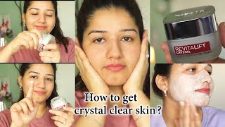 Top 4 skin care products you can try to get crystal clear skin? skin care products