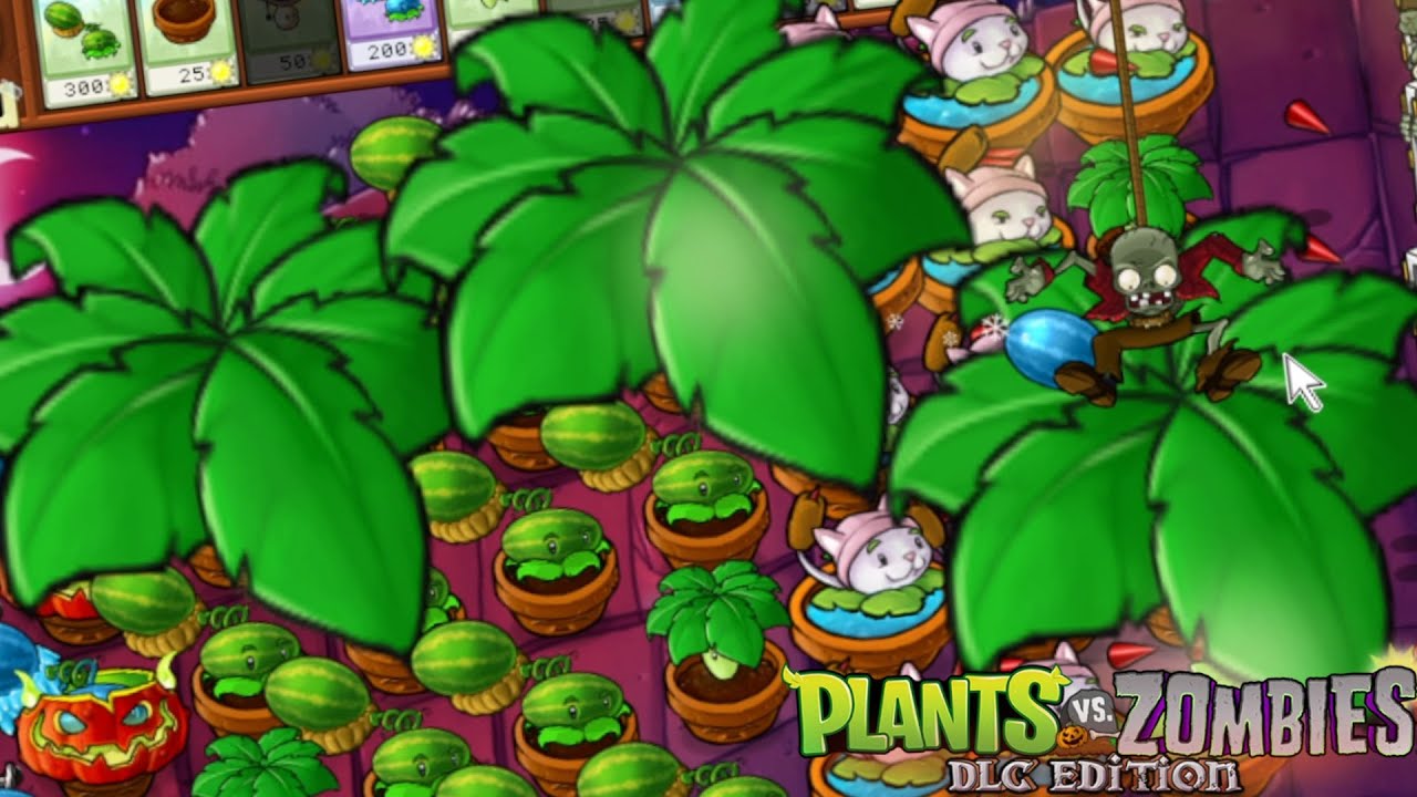 Plants vs. Zombies DLC Mod Survival (Survival: Moon Hard) Guide