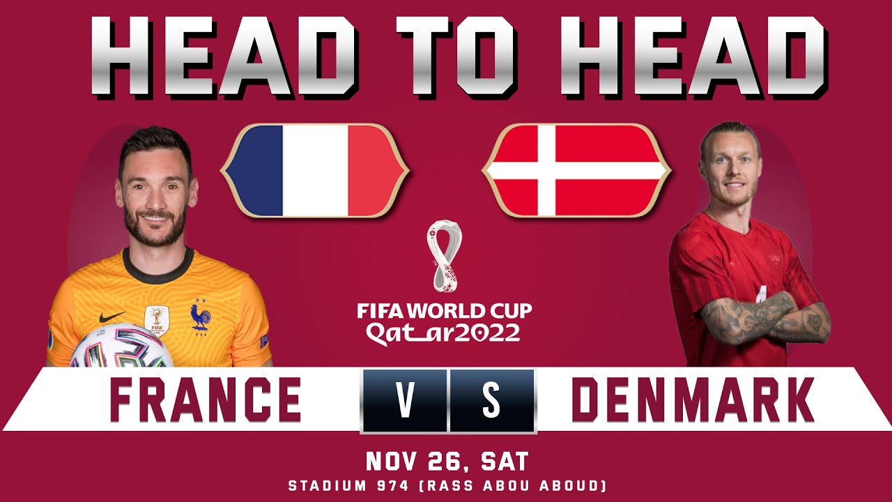 FRANCE vs DENMARK Head to Head Stats FIFA WORLD CUP 2022 QATAR