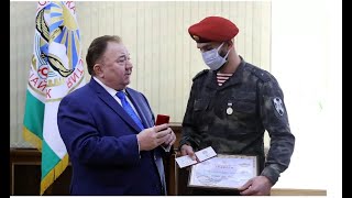 Махмуд-Али Калиматов поздравил обладателя крапового берета из Ингушетии