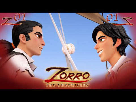 Zorro the Chronicles | Episode 01 | THE RETURN | Superhero cartoons