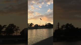 Nice evening on the lake at Eisenhower Park in East Meadow, New York, July 2, 2017 #2