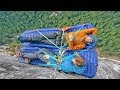 Sleep on the side of a cliff?