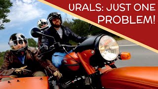 Ural Motorcycle: 3-Up on 3 Wheels! Sidecar Fun in France