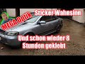 Sticker für das Cabrio 💪 Aufkleber für neue Optik  👀 schon echt pervers die &quot;Folierung&quot;