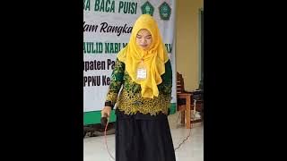 Suara Merdu Rekanita AIDA KA PAC IPPNU Kadur Bikin Merinding 