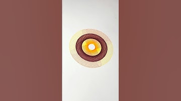 Relaxing Spiral Sounds | Calming ASMR Spirograph Visuals! #art #shorts #spirograph #asmr #2024