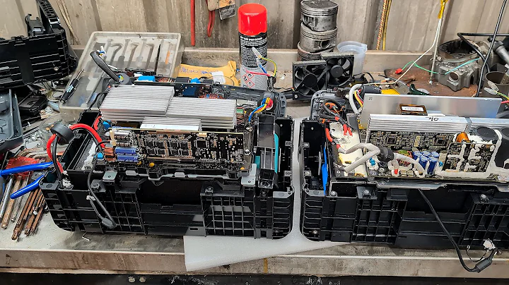 DJI Power 1000 V2 and V1 - insides compared