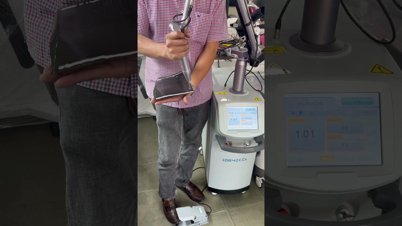 Laser honkon q-switched