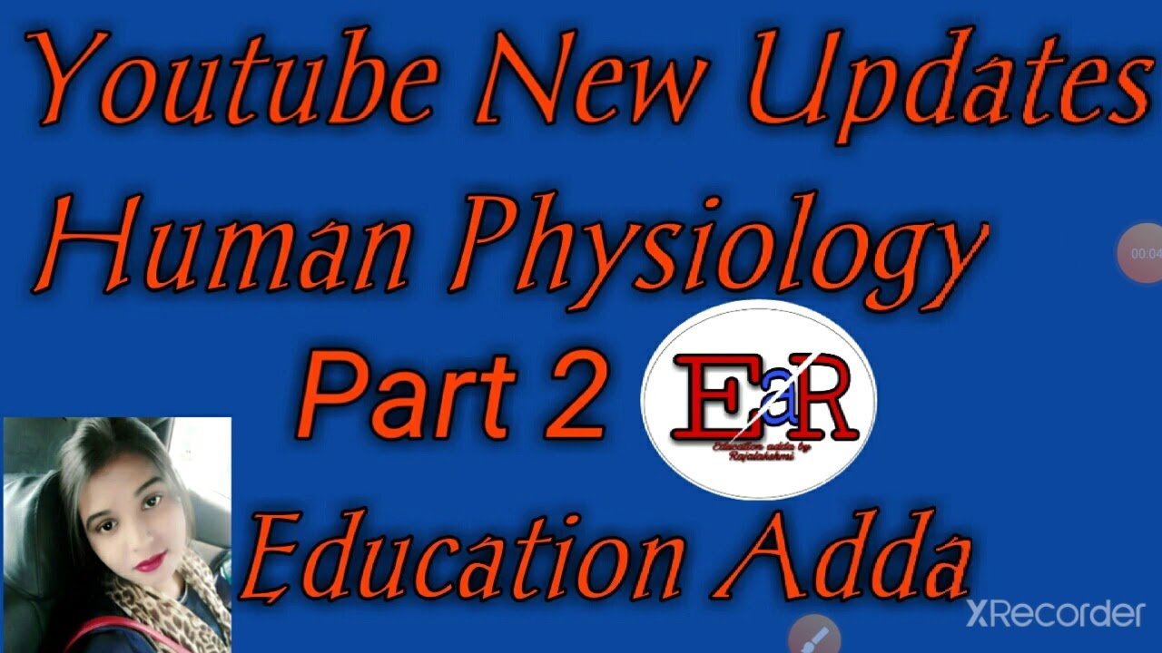 Human Physiology Part 2 - YouTube