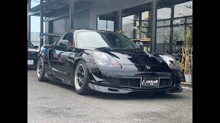toyota mr-s zzw30 vtec k20a swap 6mt TODAレーシングハイカム・ハルテック制御・オーリンズ車高調・専用EXマニ・アミューズチタンマフラー