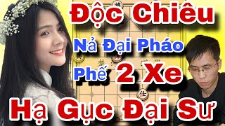 (Cờ Tướng 03/05) Người Đẹp 18 Tuổi Tung Độc Chiêu Nả Đại Pháo Phế 2 Xe Hạ Gục Đại Sư