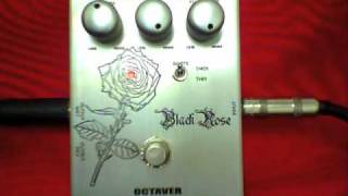 ROCKTRON Black Rose OCTAVER エフェクター デモ動画 - YouTube