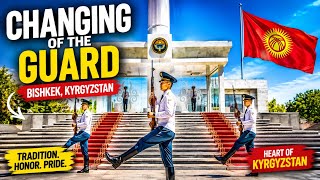 🇰🇬 Changing of the Guards in Bishkek, Kyrgyzstan 🇰🇬 | Ceremonial Guard Change (September 11,2026)